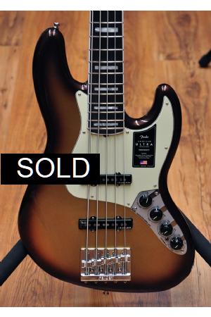 Fender American Ultra Jazz Bass V Mocha Burst Fender American Ultra Jazz Bass V Mocha Burst